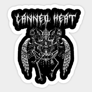 canned heat ll darkness Sticker